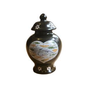 Franklin Mint Treasures Of The Imperial Dynasties Miniature Covered Vase Vintage